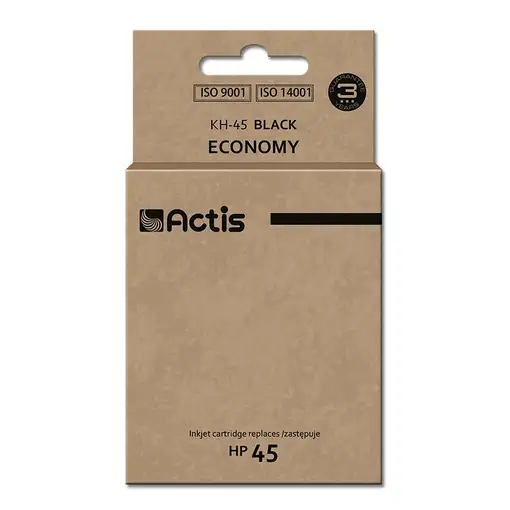 Actis Tinta KH-45 (repuesto HP 45 51645A; Estándar; 44 ml; negro)