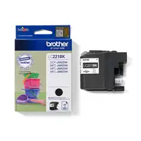 Brother LC221BK cartucho de tinta 1 pieza(s) Original Negro
