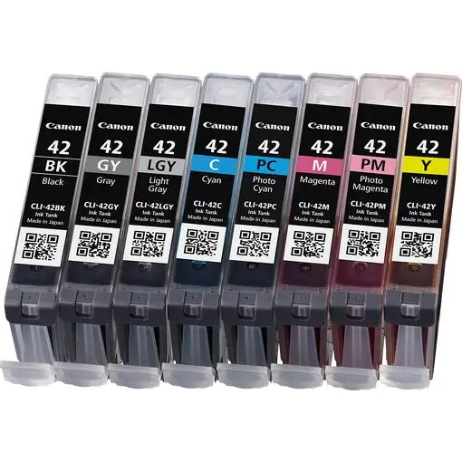 Canon 6384B010 cartucho de tinta 8 pieza(s) Original Rendimiento estándar Negro, C
