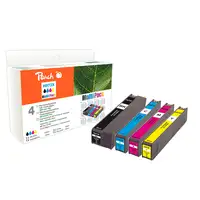 Peach PI300-750 cartucho de tinta 4 pieza(s) Compatible Alto rendimiento (XL) Negr