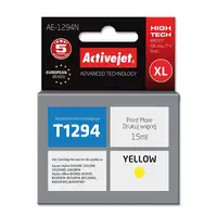 Activejet Tinta AE-1294N (recambio de la Epson T1294; Supreme; 15 ml; amarilla)