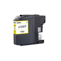 Brother LC22EY cartucho de tinta 1 pieza(s) Original Amarillo
