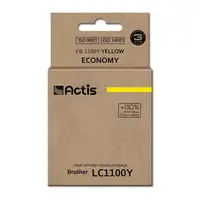 Actis Tinta KB-1100Y (reemplazo de Brother LC1100Y/980Y; estándar; 19 ml; amarillo