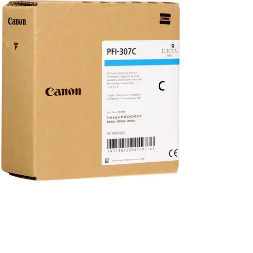 Canon PFI-307C cartucho de tinta Original Cian