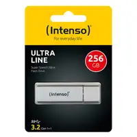 Intenso Ultra Line unidad flash USB 256 GB USB tipo A 3.2 Gen 1 (3.1 Gen 1) Plata