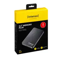 Intenso Festplatte 2TB USB 3.0 6.35cm 2.5'' schwarz - Festplatte - 2,5\" disco dur