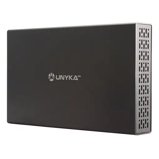 UNYKAch Lok 0.2 Caja de disco duro (HDD) Negro 3.5"