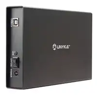UNYKAch Lok 0.2 Caja de disco duro (HDD) Negro 3.5"