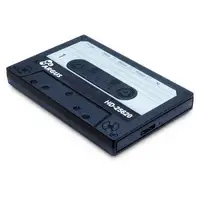 Inter-Tech HD-25620 Caja de disco duro (HDD) Negro, Blanco 2.5"