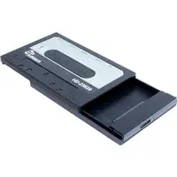 Inter-Tech HD-25620 Caja de disco duro (HDD) Negro, Blanco 2.5"