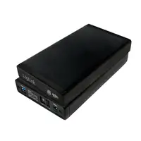 LogiLink UA0284 caja para disco duro externo Caja de disco duro (HDD) Negro 3.5"