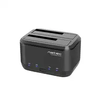 NATEC Kangaroo Dual USB 3.2 Gen 1 (3.1 Gen 1) Type-A Negro