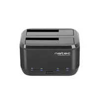 NATEC Kangaroo Dual USB 3.2 Gen 1 (3.1 Gen 1) Type-A Negro
