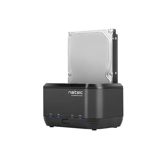 NATEC Kangaroo Dual USB 3.2 Gen 1 (3.1 Gen 1) Type-A Negro