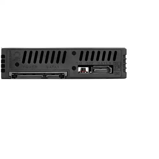 Silverstone SST-FS202B panel bahía disco duro Negro
