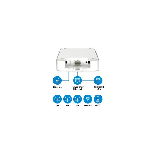 FRITZ!Box 6860 5G Edition International router inalámbrico Gigabit Ethernet Doble