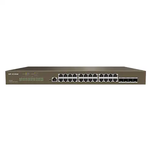 IP-COM Networks G5328F switch Gestionado L3 Gigabit Ethernet (10/100/1000) Gris