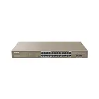 Tenda TEG1126P-24-410W switch No administrado Gigabit Ethernet (10/100/1000) Energ