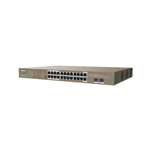 Tenda TEG1126P-24-410W switch No administrado Gigabit Ethernet (10/100/1000) Energ