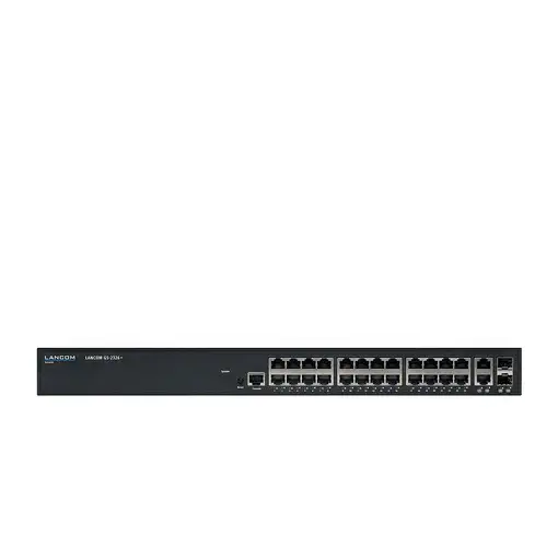 LANCOM GS-2326+ Gestionado L2 Gigabit Ethernet (10/100/1000) 1U Negro