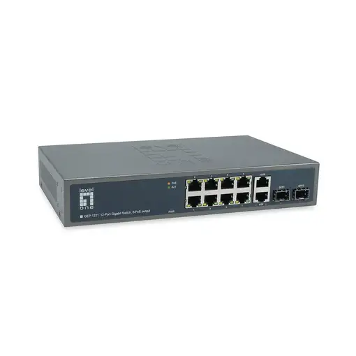 LevelOne GEP-1221 switch No administrado Gigabit Ethernet (10/100/1000) Energía so