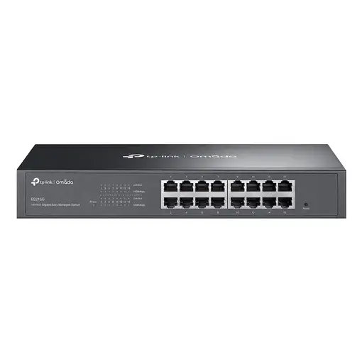 TP-Link Omada ES216G switch Gestionado L2 Gigabit Ethernet (10/100/1000) Negro