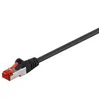 Goobay 95488 cable de red Negro 10 m Cat6 S/FTP (S-STP)