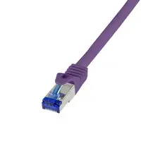 LogiLink C6A079S cable de red Violeta 5 m Cat6a S/FTP (S-STP)