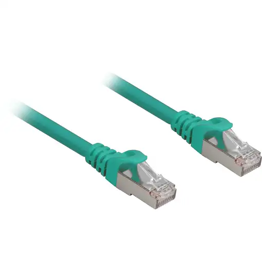 Sharkoon Cat.6a SFTP cable de red Verde 0,25 m Cat6a S/FTP (S-STP)