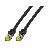 EFB Elektronik MK7001.0,25B cable de red Negro 0,5 m Cat6a S/FTP (S-STP)