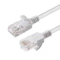 Microconnect V-UTP601W-SLIM cable de red Blanco 1 m Cat6 U/UTP (UTP)