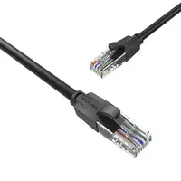 Vention Cable de Red RJ45 UTP IBEBN Cat.6/ 15m/ Negro