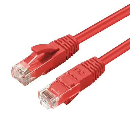 Microconnect UTP601R cable de red Rojo 1 m Cat6 U/UTP (UTP)