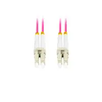 Lanberg FO-LULU-MD41-0010-VT Cable de fibra óptica e InfiniBand 1 m LC Violeta