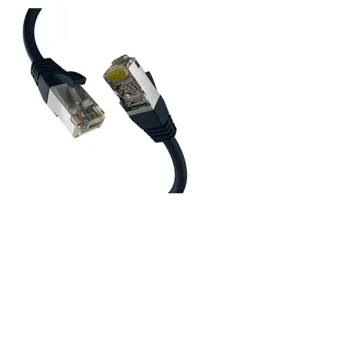 M-Cab EC020200305 cable de red Negro 5 m Cat8.1 S/FTP (S-STP)