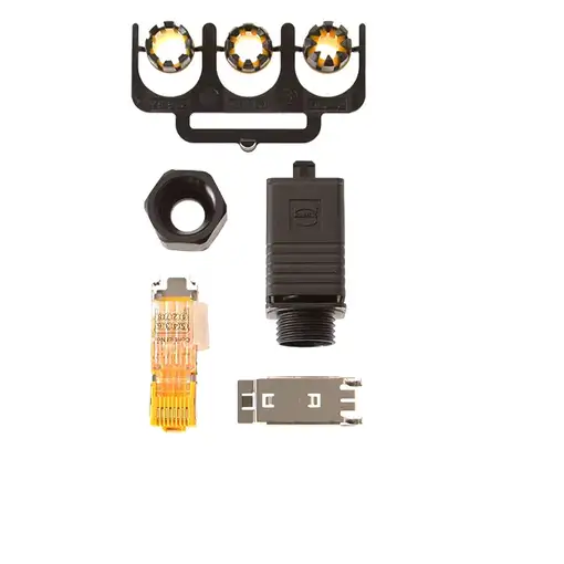 Axis 5700-371 conector RJ-45 Negro