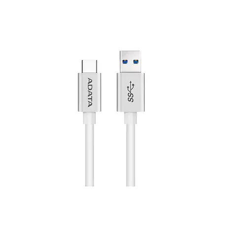 ADATA USB-C - USB 3.0, 1m cable USB USB 3.2 Gen 1 (3.1 Gen 1) USB C USB A Blanco