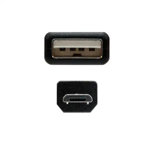 Ewent EC1020 cable USB USB 2.0 1,8 m USB A Micro-USB A Negro