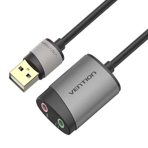 Vention Tarjeta de Sonido CDKHB/ USB Macho - 2xJack 3.5 Hembra