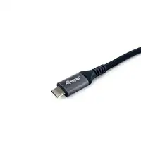 Equip 128383 Cable USB 4 Gen 3 C a C, M/M, 2,0m, PD3.1 240W, 8K/60Hz, 40Gbps, Negr