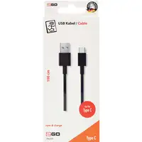 2GO 795731 cable USB USB 3.2 Gen 1 (3.1 Gen 1) 1 m USB B USB C Negro