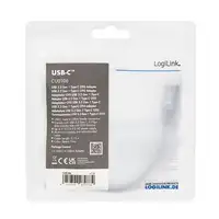 LogiLink CU0106 cable USB USB 3.2 Gen 1 (3.1 Gen 1) 0,15 m USB C USB A Gris