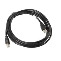 Lanberg CA-USBA-10CC-0030-BK cable USB USB 2.0 3 m USB B Negro
