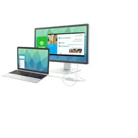 j5create JCA111 Adaptador gráfico USB 1920 x 1080 Pixeles Aluminio, Blanco