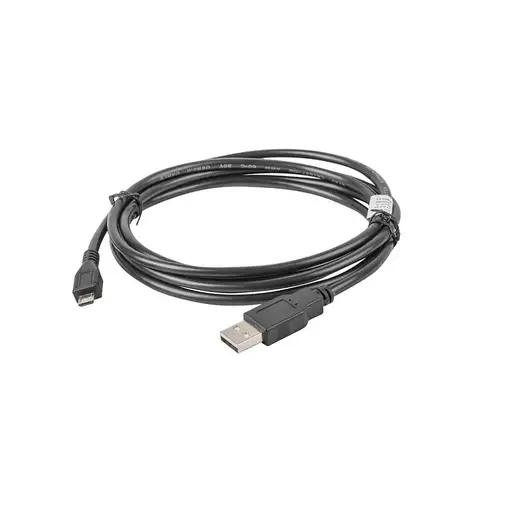 Lanberg CA-USBM-10CC-0018-BK cable USB USB 2.0 1,8 m Micro-USB B USB A Negro