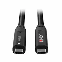 Lindy 43393 cable USB USB 3.2 Gen 1 (3.1 Gen 1) 8 m USB C Negro
