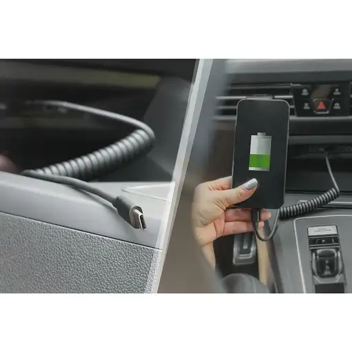 Digitus Cable en espiral USB 2.0 - USB-C a USB-C