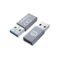 GRAUGEAR G-AD-CTA-10G cambiador de género para cable USB-A USB-C Plata