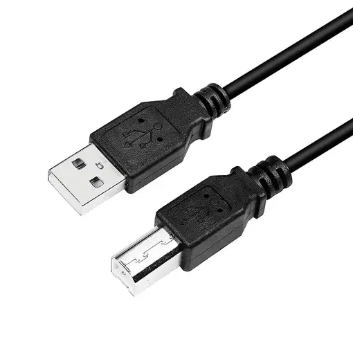 LogiLink CU0008B cable USB USB 2.0 3 m USB A USB B Negro