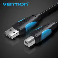 Vention Cable USB 2.0 Impresora VAS-A16-B100/ USB Tipo-B Macho - USB Macho/ 3m/ Ne